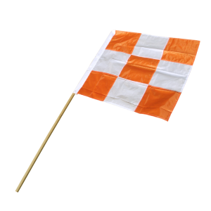 Airport flag with dowel