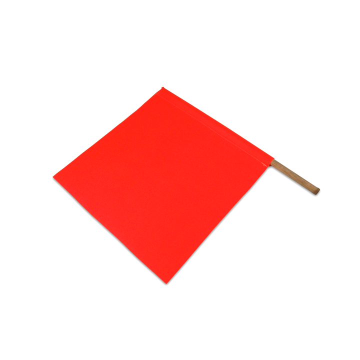 orange vinyl flag