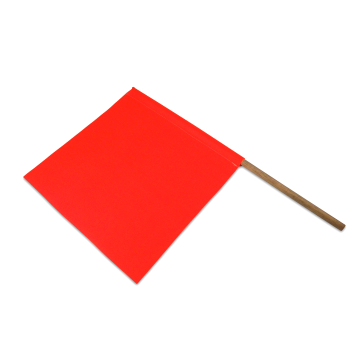 orange vinyl flag
