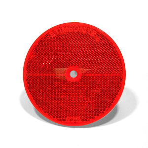 Red Round Reflector