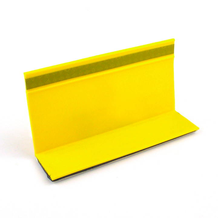 yellow chipseal marker