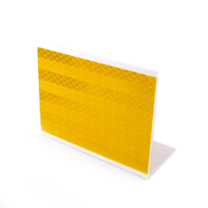 yellow k rail marker