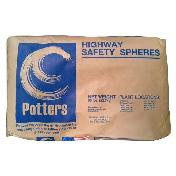 glass striping beads