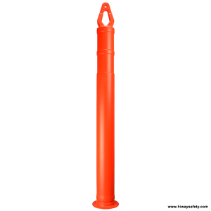 orange diamond top delineator