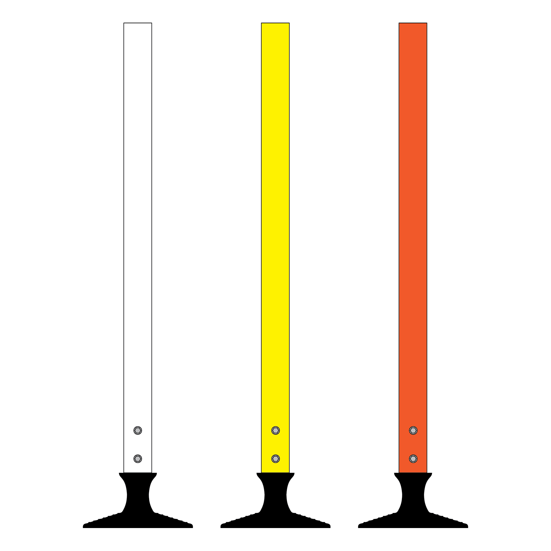 Channelflex UR, Complete, 36"x2.25", Round