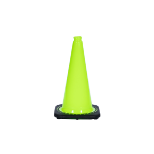 18 inch lime traffic cone