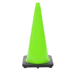28 inch lime traffic cone