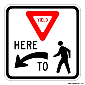 R1-5L YIELD TO Sign