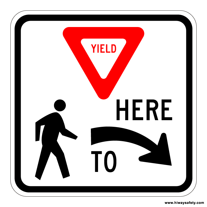 R1-5R YIELD TO Sign