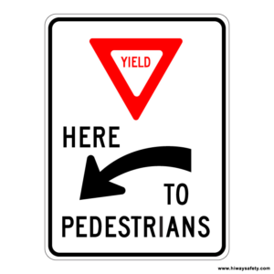 R1-5aL YIELD TO Sign
