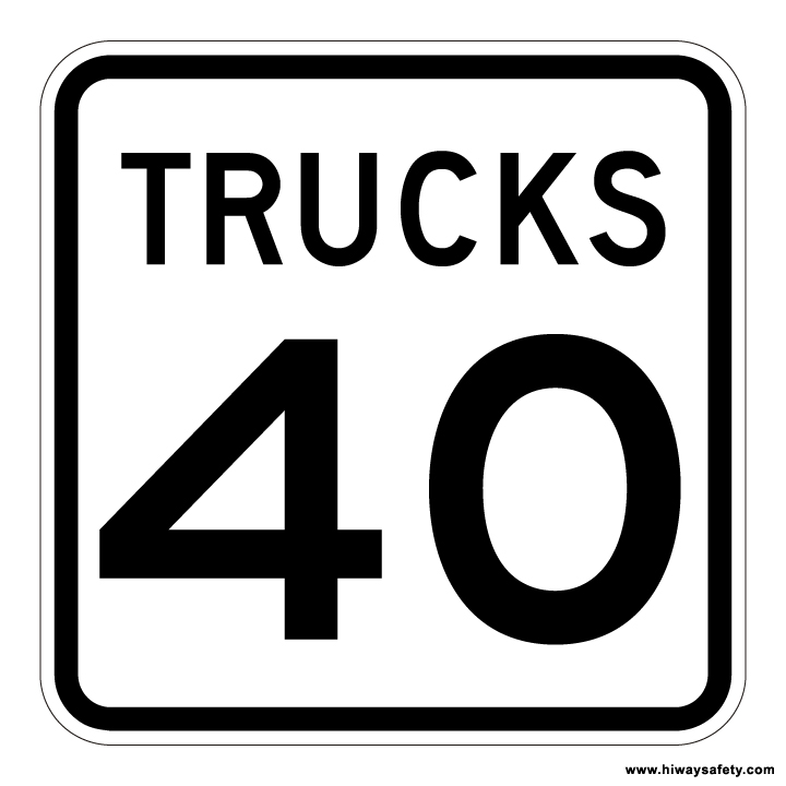 R2-2 TRUCKS SPEED Sign