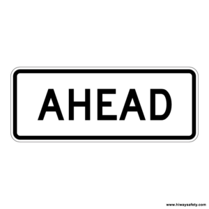R3-17a AHEAD Sign