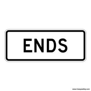 R3-17b ENDS Sign