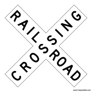 R15-1 RAILROAD CROSSING Sign