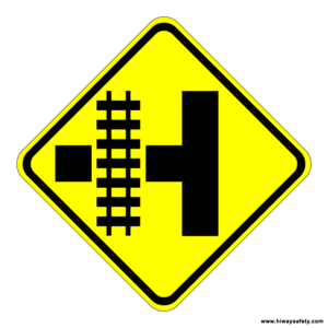 W10-3L Advanced Rail Sign