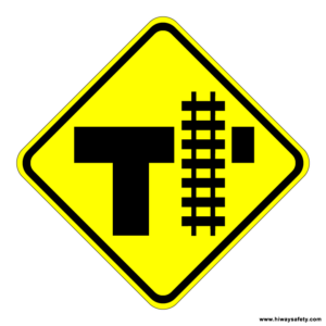 W10-4R Advanced Rail Sign