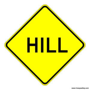 W7-1a HILL Sign