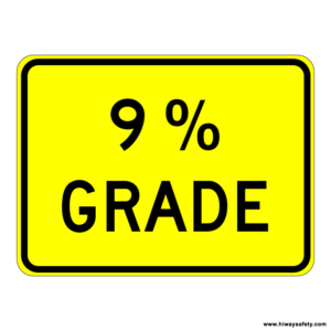 W7-3 GRADE Sign