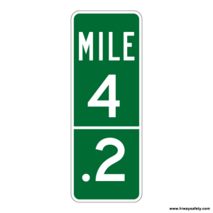 D10-1a Reference Location Sign