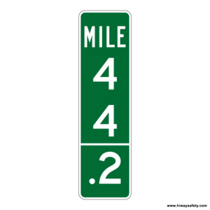 D10-2a Reference Location Sign