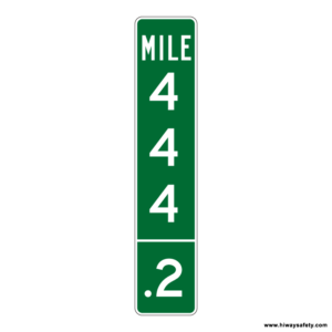 D10-3a Reference Location Sign