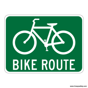 D11-1 BIKE ROUTE Sign