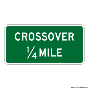 D13-2 CROSSOVER Sign