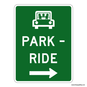 D4-2 PARK RIDE Sign