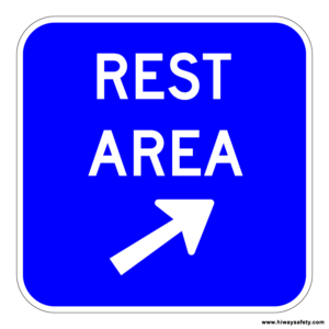 D5-2 REST AREA Gore Sign