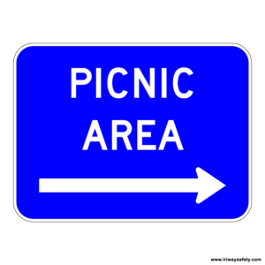 D5-5c PICNIC AREA Sign