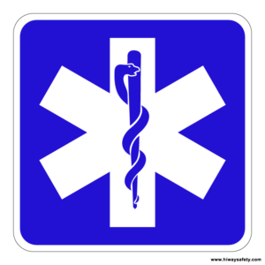 D9-13 Emergency Medical Services Sign