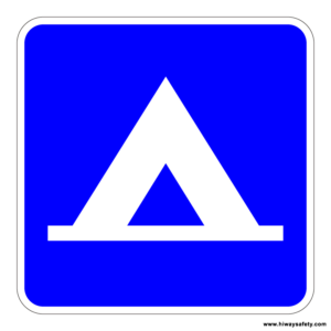 D9-3 Camping Sign