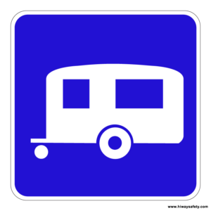 D9-3a Trailer Camping Sign