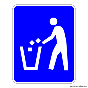 D9-4 Litter Container Sign