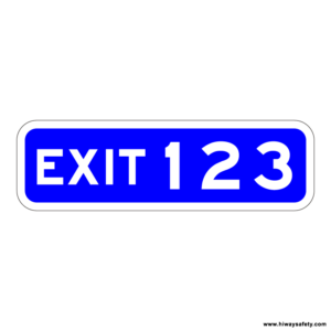 E1-5 EXIT Sign