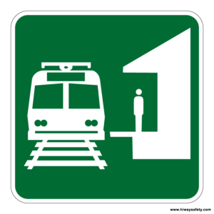 I-12 Light Rail Station Sign