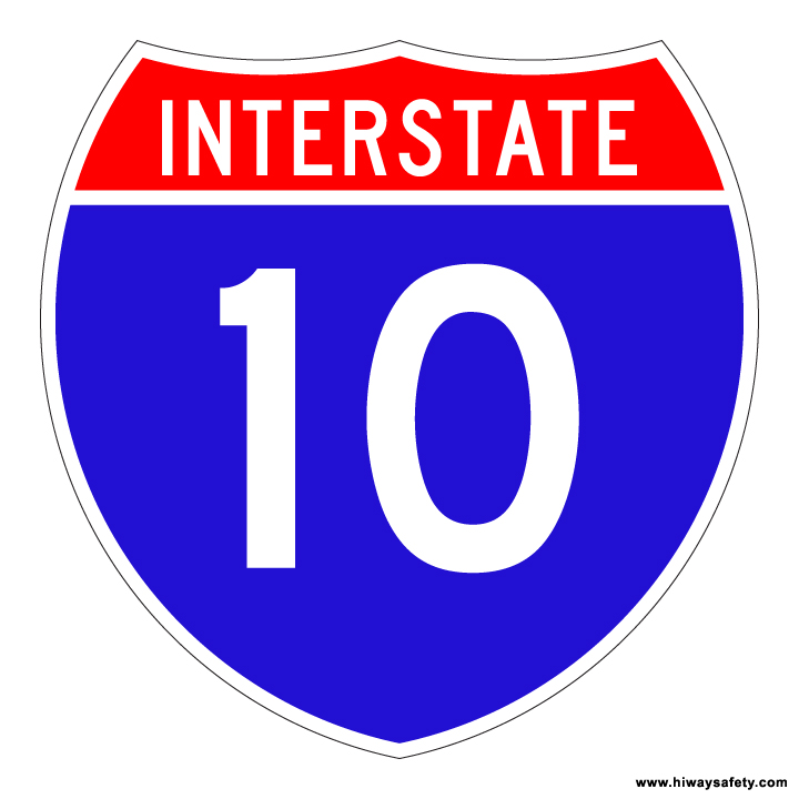 M1-1 International Route Sign