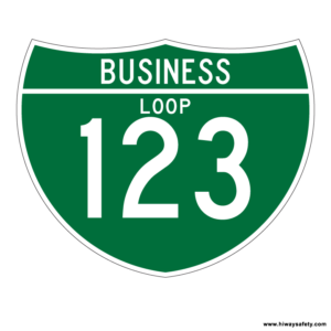 M1-2 Business Loop Sign