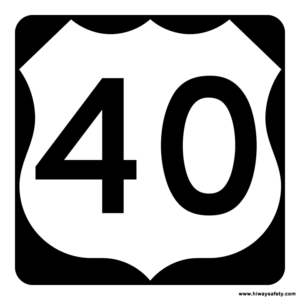 M1-4 Route Sign