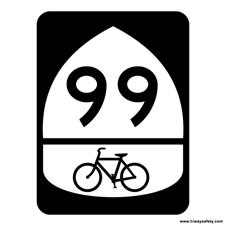 M1-9 Bicycle Route Sign
