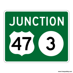 M2-2 Combination Junction Sign