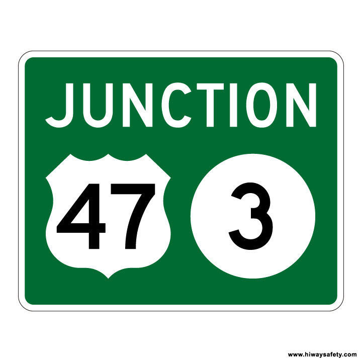 M2-2 Combination Junction Sign