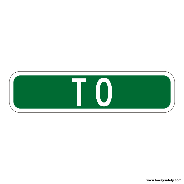 M4-13 TO Auxiliary Sign