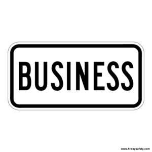 M4-3 BUSINESS Auxiliary Sign