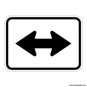 M6-4 Directional Arrow Sign