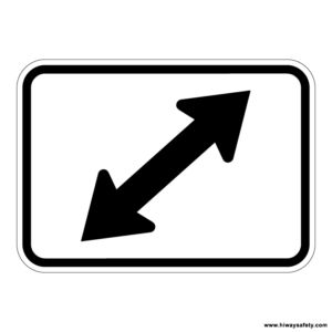 M6-5 Directional Arrow Sign