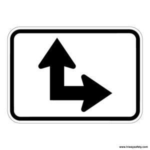 M6-6 Directional Arrow Sign