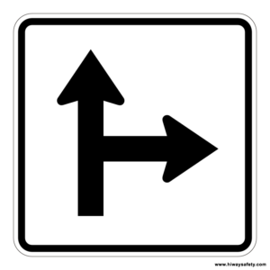M6-8 Directional Arrow Sign