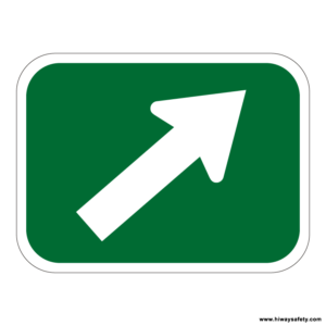 M7-4 Directional Arrow Sign