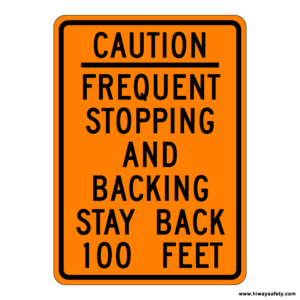 SC21 CUTION FREQUENT STOPPING
